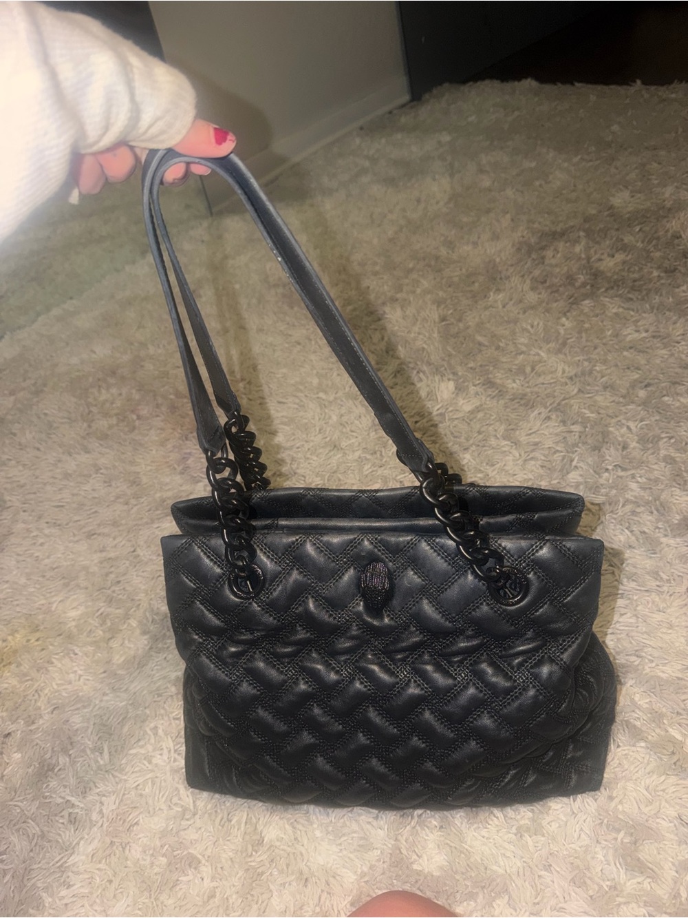 Kurt Geiger Kensington Drench Quilted Tota